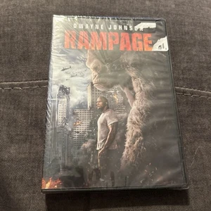 NEW! Rampage (DVD) Sealed Ships FREE Dwayne Johnson Big Monsters Big Fun - Imagen 1 de 2