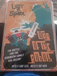 LOST IN SPACE 8X12 TIN SIGN - Picture 1 of 1
