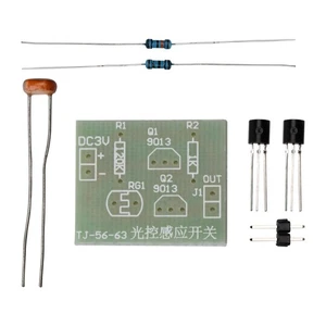 10 Stck. Lichtsteuerung Sensor Schalter Schaltung Zum Selbermachen Kit für elektronisches Trainingsmodul - Bild 1 von 14