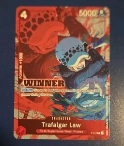 Trafalgar Law P-017 Ganador Torneo Pack Volumen 7 - Juego de Cartas de Una Pieza - Imagen 1 de 2