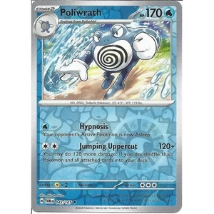 Poliwrath - 043/167 - Reverse Holo - Twilight Masquerade - Pokemon TCG - Picture 1 of 1