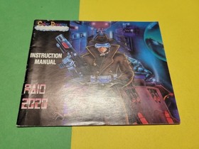 Raid 2020 Nintendo NES Instruction Manual Booklet ONLY