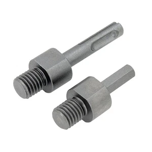 Neilsen 2pc Adaptor Set for Rotary Wire Brushes/Diamond Hole Saws–M14x2-Hex/SDS - Picture 1 of 6