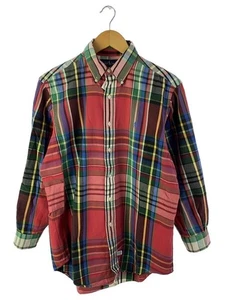 Camisa Ralph Lauren Cuadros Algodón Manga Larga M Multicolor Informal Top - Imagen 1 de 4
