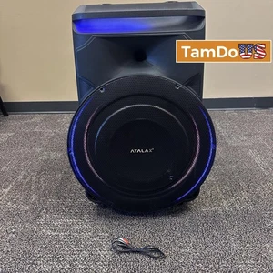 Altavoz Inalámbrico Profesional ATALAX Samba, 5500W PMPO, Bluetooth, FM, Luz LED - Imagen 1 de 8