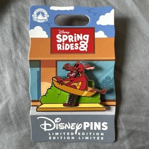 NUEVO Juego de prendedor Mushu Dragon LE 4000 Mulan Spring Rides de Disney Parks Disneyland - Imagen 1 de 2