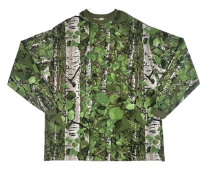 Camisa De Colección Montañas Rocosas Camuflaje Para Hombres 2XL Aspen Manga Larga EE. UU. Caza Caminata - Imagen 1 de 11