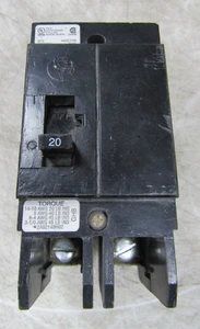 💥EATON 20 AMP BOLT ON CIRCUIT BREAKER 480Y/277 VAC 125/250 VDC 2 POLE GHB2020 - Picture 1 of 8