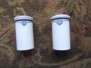 Royal Doulton Princeton Pattern China England H 5098 salt and pepper shaker set - Picture 1 of 2
