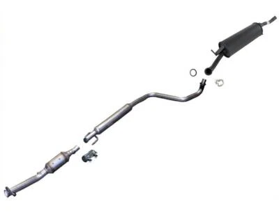 For Toyota Echo 00-05 Sedan Catalytic Converter With Rear Muffler Pipe Exhaust - Image 1 of 4