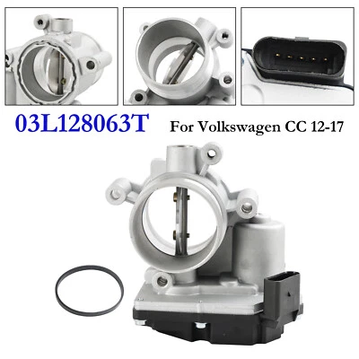 Throttle Body Assembly 03L128063T For Volkswagen CC Tiguan Audi A1 A3/A4 Skoda Foto 1 de 4