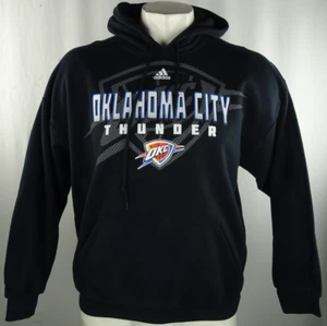 Oklahoma City Thunder NBA Adidas Men's Pullover Hoodie - Picture 1 of 6