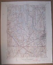 1945 War Dept Map MA. WEBSTER QUAD Geological Survey 17x21" (Thompson CT, etc)