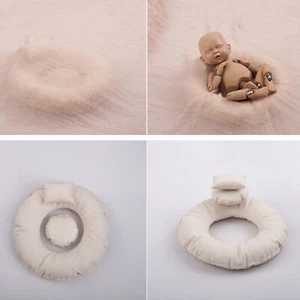Newborn Photography Prop Baby Posing Pillow Photo Prop Basket Photoshoot - Picture 1 of 9