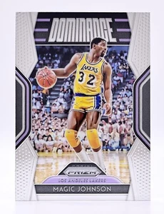2018-19 Prizm Dominance #2 Magic Johnson HOF Los Angeles Lakers - Picture 1 of 2