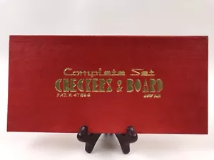 VINTAGE KARNEVAL SPIEL PREIS VERSCHENKEN SCHACHBRETT UND BRETT KOMPLETTSET - Bild 1 von 2