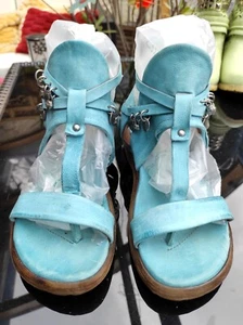 A.S. 98 Airstep Sandalen Sandaletten Plateau 36 37 Römer Gladiator Knöchelriemen - Bild 1 von 24