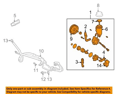 Used Power Steering Pump fits: 2004 Scion XA  Grade A - Image 1 of 3
