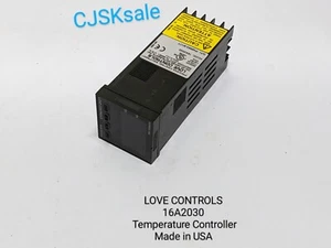 LOVE CONTROLS 16A2030 Temperature Controller Made In USA (USED). - Picture 1 of 8