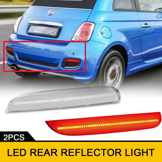 2pcs Led Dynamic Side Marker Turn Signal Light For Fiat 500 Ford