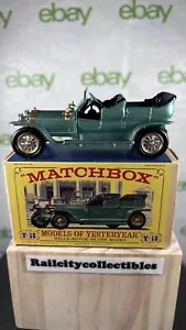 MATCHBOX LESNEY Models of Yesteryear Y-15 1907 Rolls-Royce Silver Ghost - Picture 1 of 15