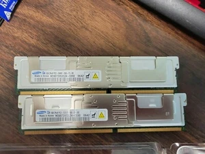 RAM DDR2 2GB X 2 PC2-5300F ECC Server Memory Crucial MT36HTF25672FY-667F1N6 - Picture 1 of 1