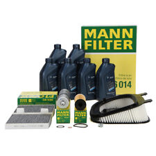 Produktbild - MANN Filterset 4-tlg + 6L ORIGINAL 5W30 Motoröl für BMW X3 F25 18-30d N47 N57