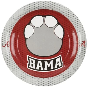 University of Alabama Big Al Maskottchen Papierteller 7 Zoll Party, 8er-Pack - Bild 1 von 1