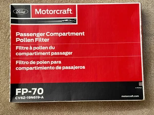 Genuine OEM FP70 Ford Cabin Air Filter Motorcraft CV6Z19N619A (For: Ford) - Picture 1 of 1