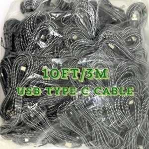USB C Type C Charger Cable Fast Charging Lot for Samsung S23 S20 S21 S22 S9 Cord - Picture 1 of 10