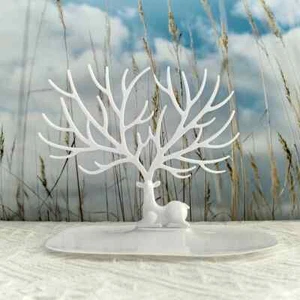 Micro Paisaje Decoración Joyería Exhibición Modelo Almacenamiento Estante Collares Anillos Soporte - Imagen 1 de 6