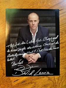 David Lewis - Foto autografiada 10x8 - Actor - Expediente X y Stargate SG-1 - Imagen 1 de 5