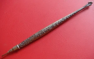 Antique French XIX Century Silver mark Art Nouveau lead Pencil - Picture 1 of 24