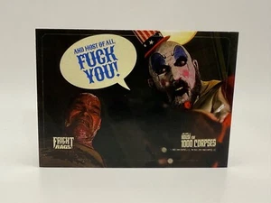 Rob Zombies House of 1000 Corpses Fright Rags Trading Card Sticker Spaulding - Picture 1 of 1