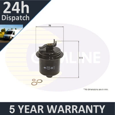 Fits Honda CR-V 1995- Civic 1991-2005 HR-V 1999- Accord 1990-2008 PV Fuel Filter - Image 1 of 2