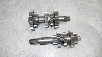 Suzuki TS250 TS 250 1978 transmisión Savage eje principal contraeje engranajes Foto 1 de 4