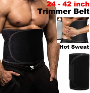 Waist Trimmer Exercise Wrap Belt Burn Fat Sweat Weight Loss Sport Body Shaper - Picture 1 of 12