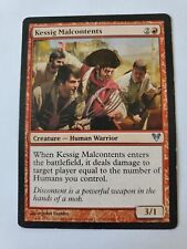 MTG Magic The Gathering Card Kessig Malcontents Creature Human Warrior Red Avacy