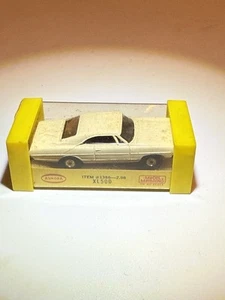 AURORA T-JER #1386 WHITE FORD GALAXIE IN BOX MODEL MOTORING AFX 1967 - Picture 1 of 7