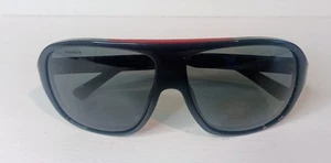 Occhiali da sole Burberry Sport 4081 3001/87 60/13-185 fuori produzione accento rosso aviatore - Foto 1 di 7