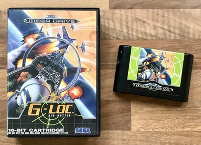 G-LOC "AIR BATTLE" - 16-BIT SEGA MEGADRIVE GAME - Boxed Game Cartridge 1992 - Image 1 of 4