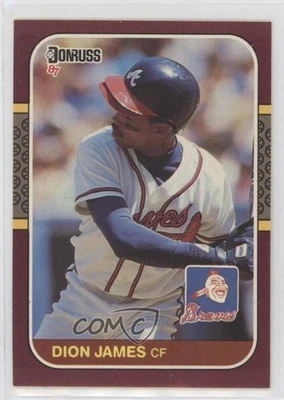 1987 Donruss Opening Day Box Set Dion James #44 - Image 1 of 2