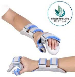Resting Hand Splint Brace Hand Wrist Finger Support for Fracture, Injury, Stroke - Picture 1 of 5