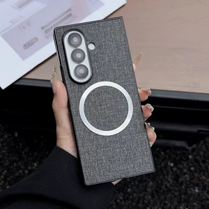 Shockproof Magnetic PU Leather Case Fr Samsung Galaxy Z Fold 7 6 Slim Hard Cover - Picture 1 of 14