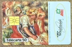 RENOIR WHIRLPOOL RÉF PHONECOTE En1146 UT TELECARTE SCHEDA PHONECARD CARTE CARTA - Imagen 1 de 3