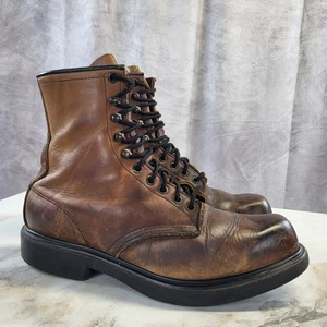 Botas Red Wing 958 con cordones súper suela para hombre talla 9 E marrón UFCW - Imagen 1 de 23