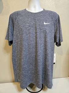 Nike Camisa de Natación Manga Corta Adulto Talla XL Dri-Fit Azul 100% Poliéster Nueva con Etiquetas Nueva - Imagen 1 de 14