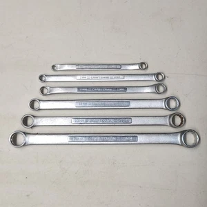 Craftsman USA Metric Double Box End Wrench Set 6 mm to 19 mm -V- USA Tools - Picture 1 of 8