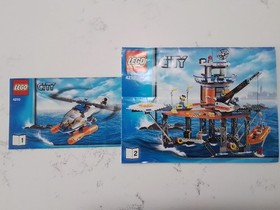 LEGO CITY: Coast Guard Platform Instruction Manual  Only Set 4210