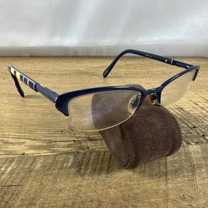 Occhiali da vista donna Kate Spade Almira blu mezza montatura occhio di gatto 0X51 SOLO MONTATURE! - Foto 1 di 8